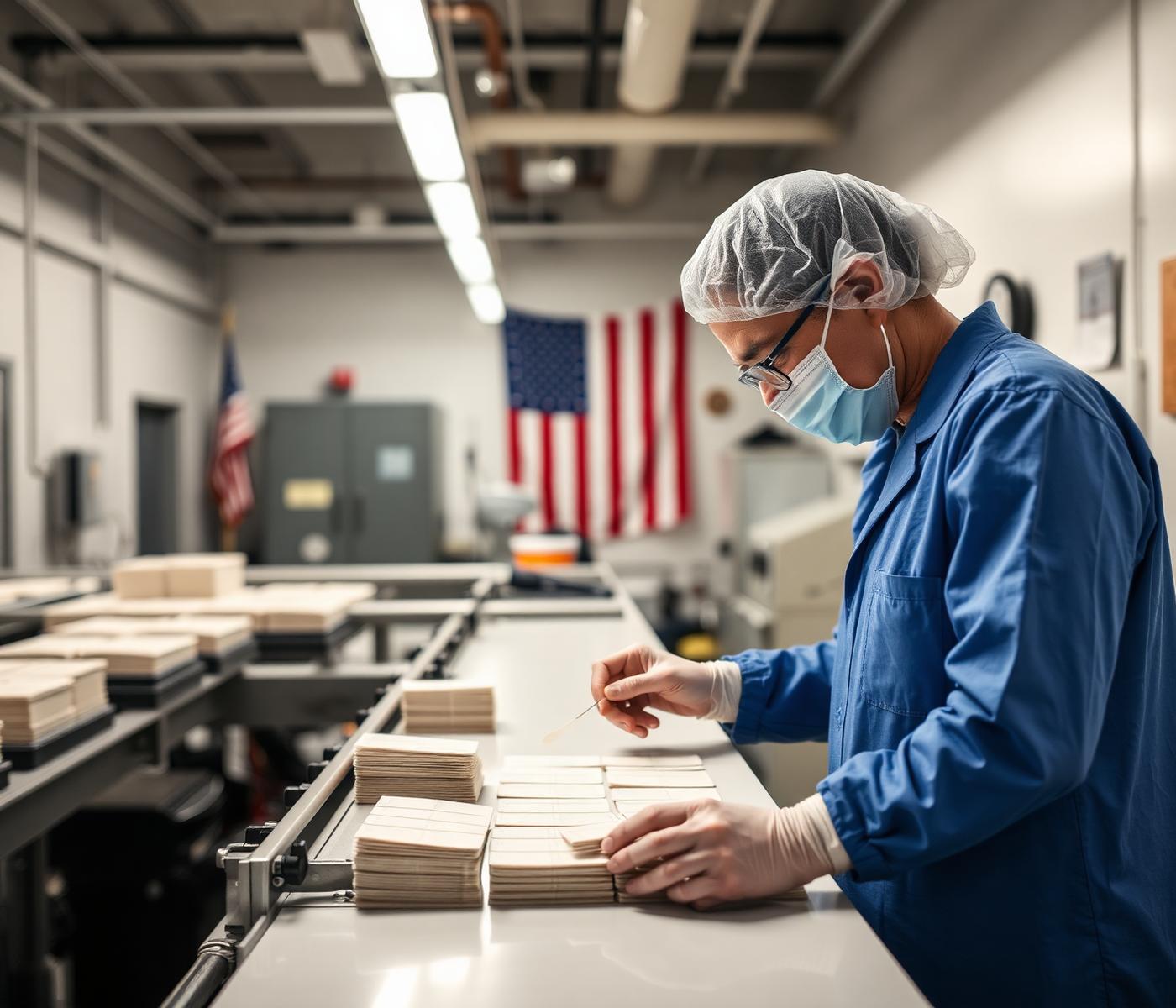 Re-Lieved manufacturing facility in the United States